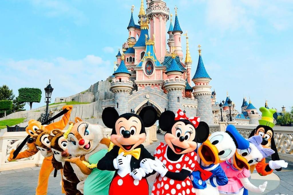 Family Disney Coconing A 10 Minutes Du Parc Кувре Екстериор снимка
